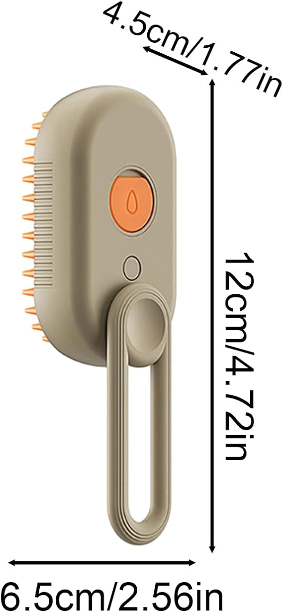 Cepillo Vapor 3 en 1 Perros Gatos Portát