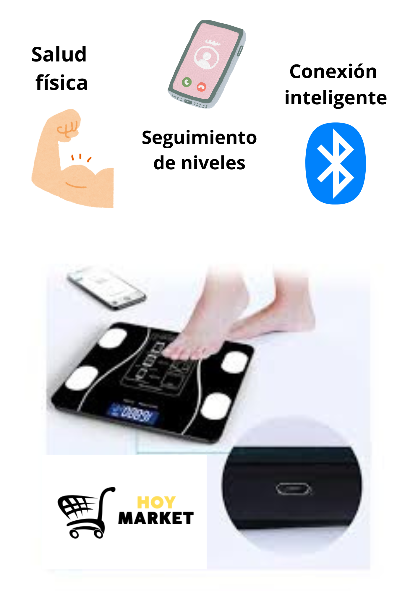 Pesa Digital Control Con Celular